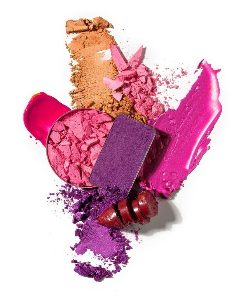 Cosmetic swatch.